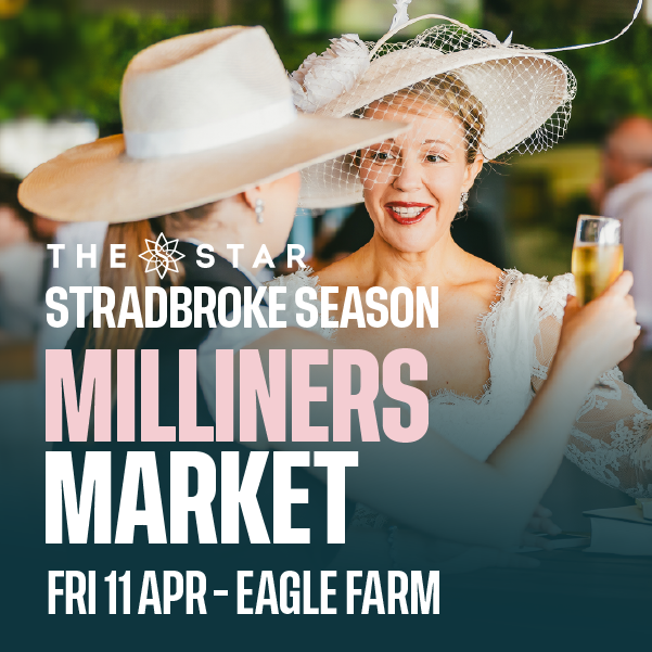 Stradbroke Season Milliners Market Friday 11 April at Eagle Farm